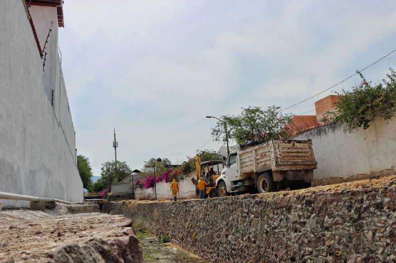 Corregidora realiza acciones preventivas ante llegada de temporada de lluvias