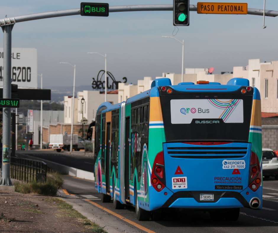 10 nuevas unidades articuladas para la ruta T12 de Querétaro