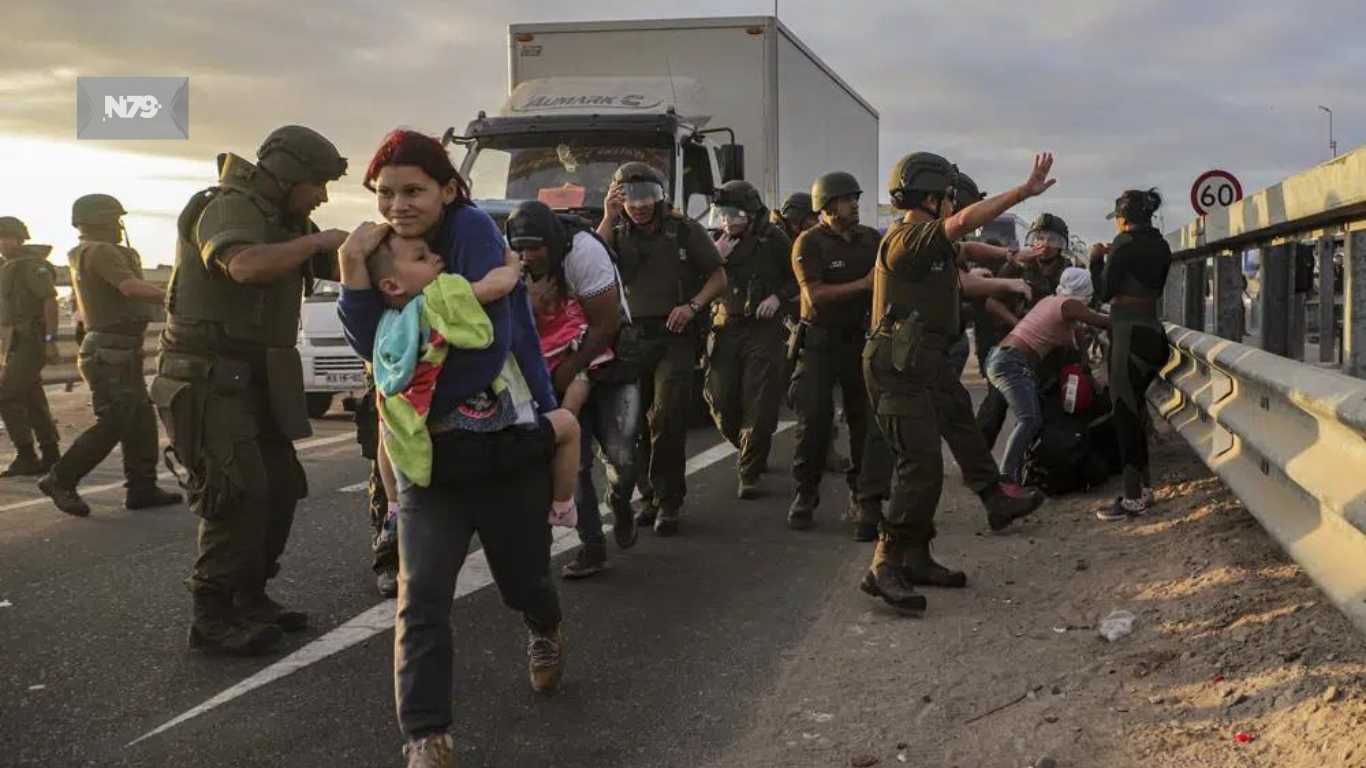 150 venezolanos volverán su país en avión desde Chile