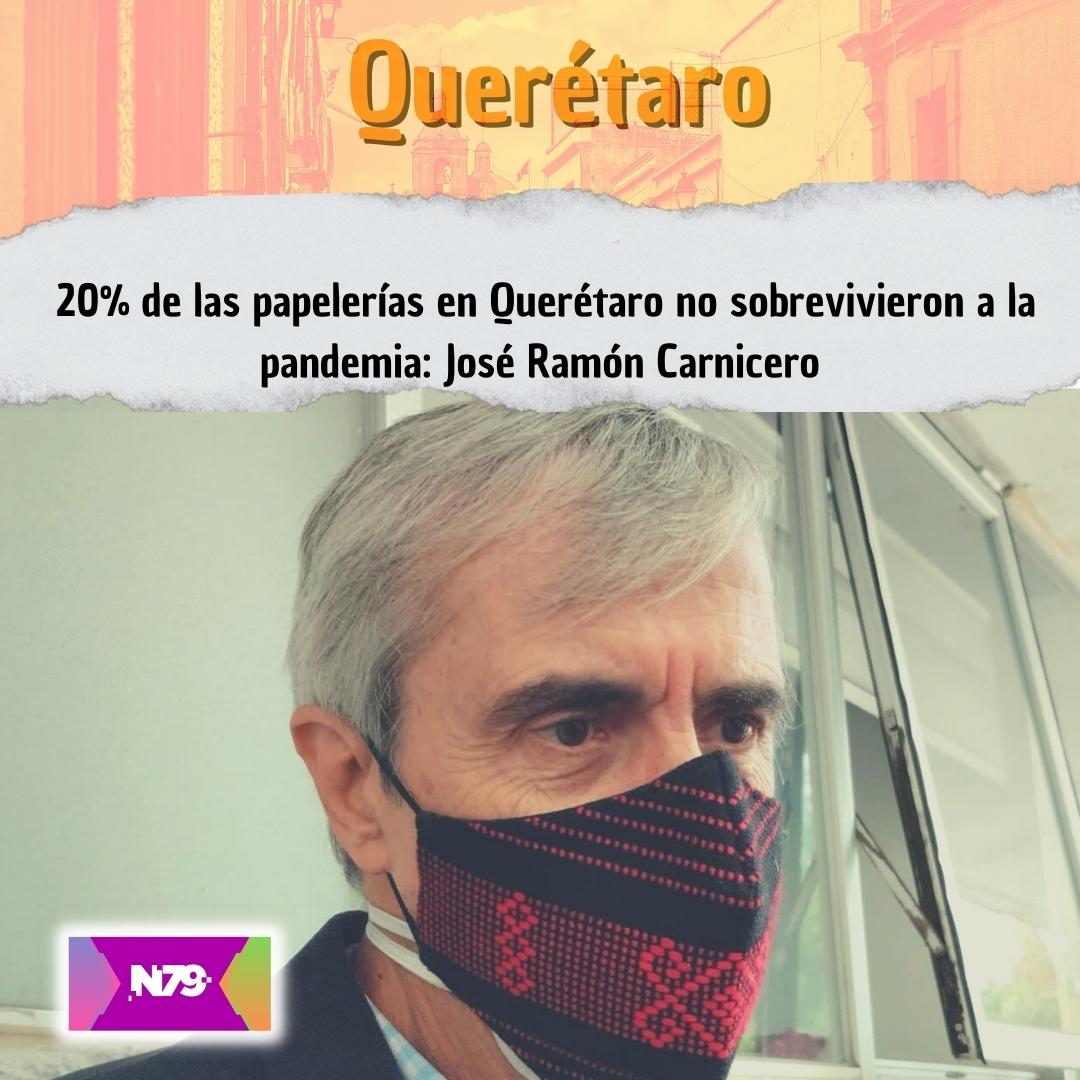 20% de las papelerías en Querétaro no sobrevivieron a la pandemia José Ramón Carnicero