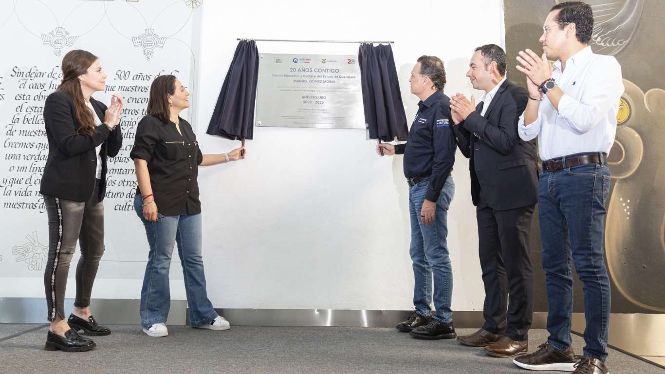 20° Aniversario del Centro Educativo y Cultural Manuel Gómez Morin en Querétaro