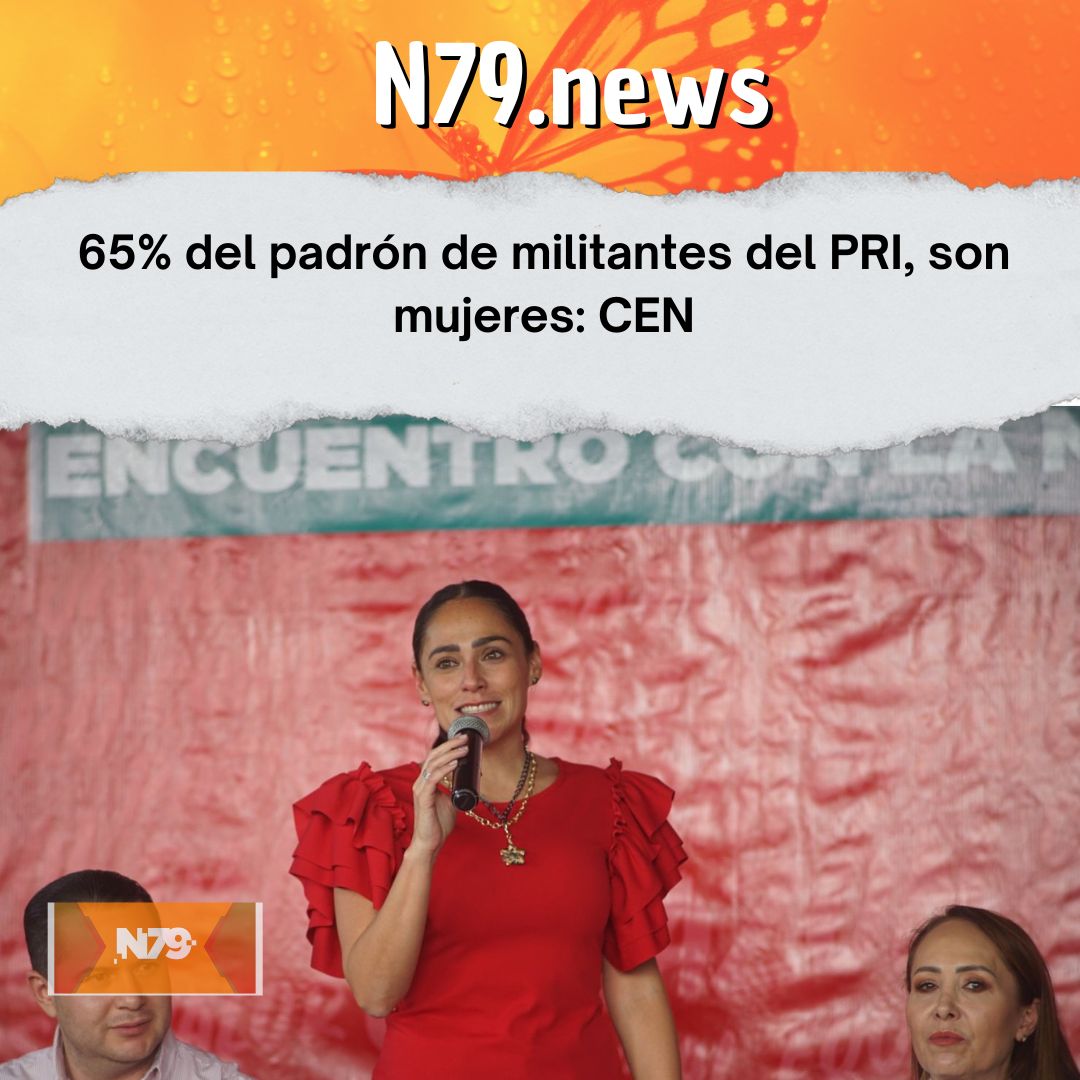 65% del padrón de militantes del PRI, son mujeres CEN