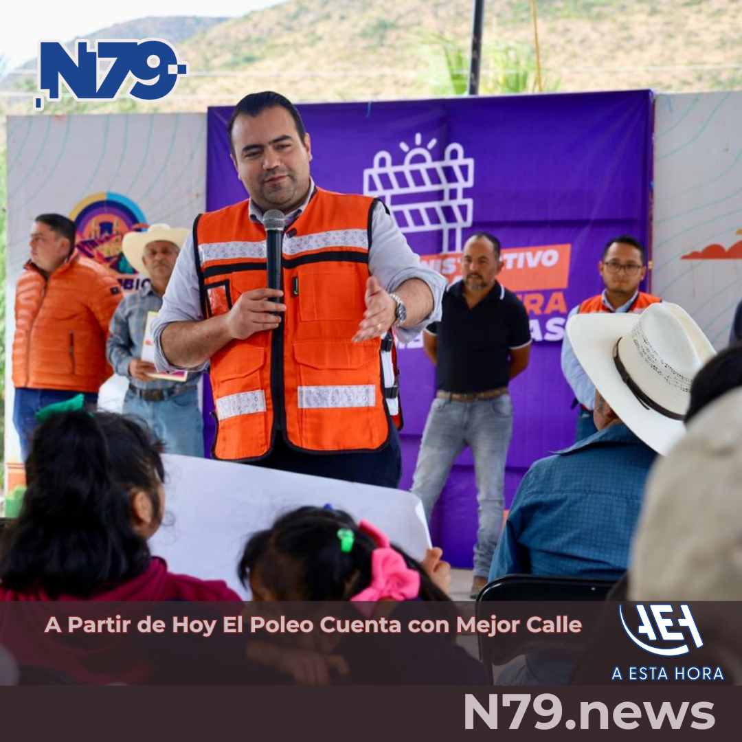 A Partir de Hoy El Poleo Cuenta con Mejor Calle