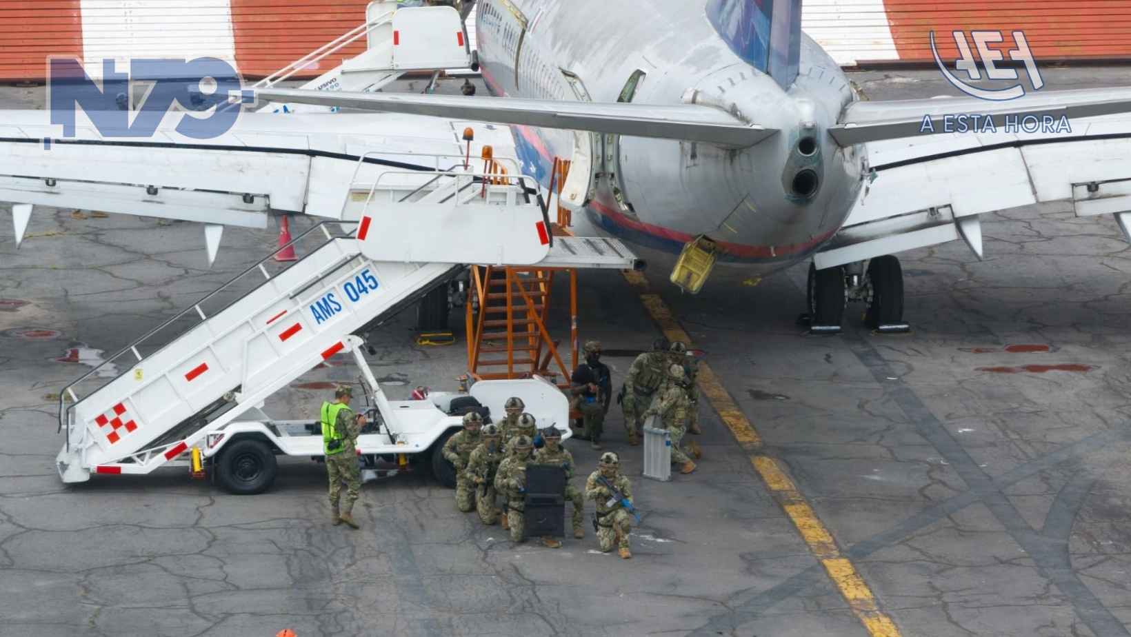 AICM realiza simulacros ante amenazas aéreas
