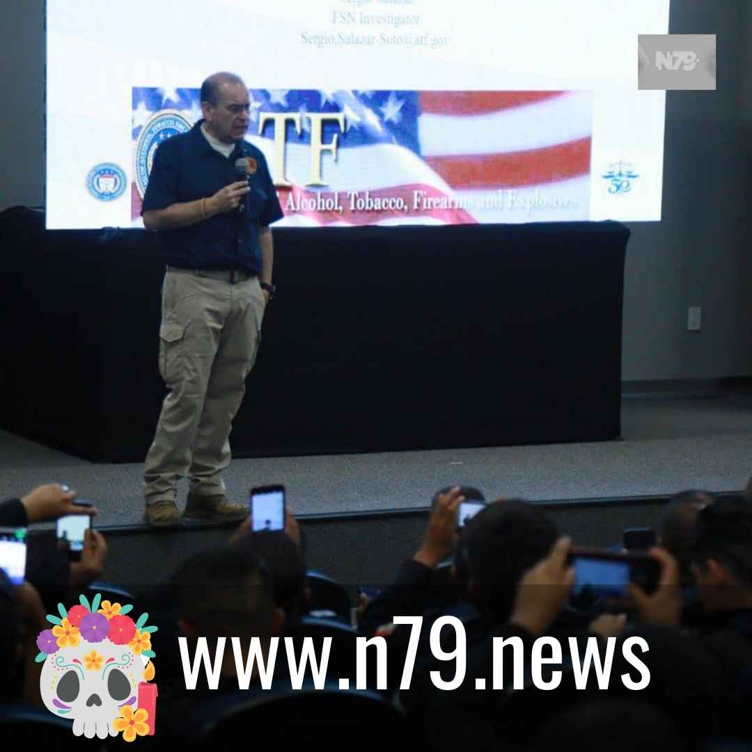 ATF imparte conferencia sobre explosivos a policías de Querétaro