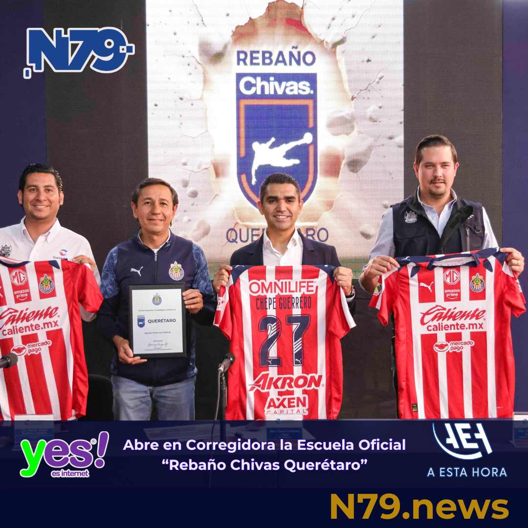 Abre en Corregidora la Escuela Oficial “Rebaño Chivas Querétaro”