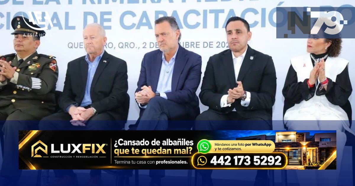 Academia policial de Querétaro no tiene aval federal