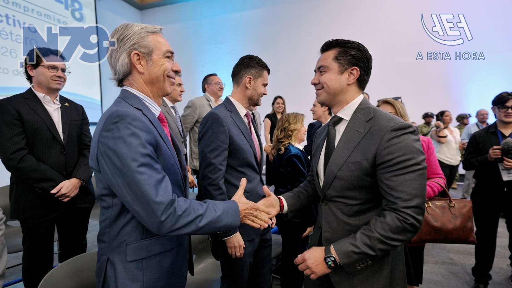 Acude Felifer Macías a la toma de protesta del Consejo Directivo de COPARMEX