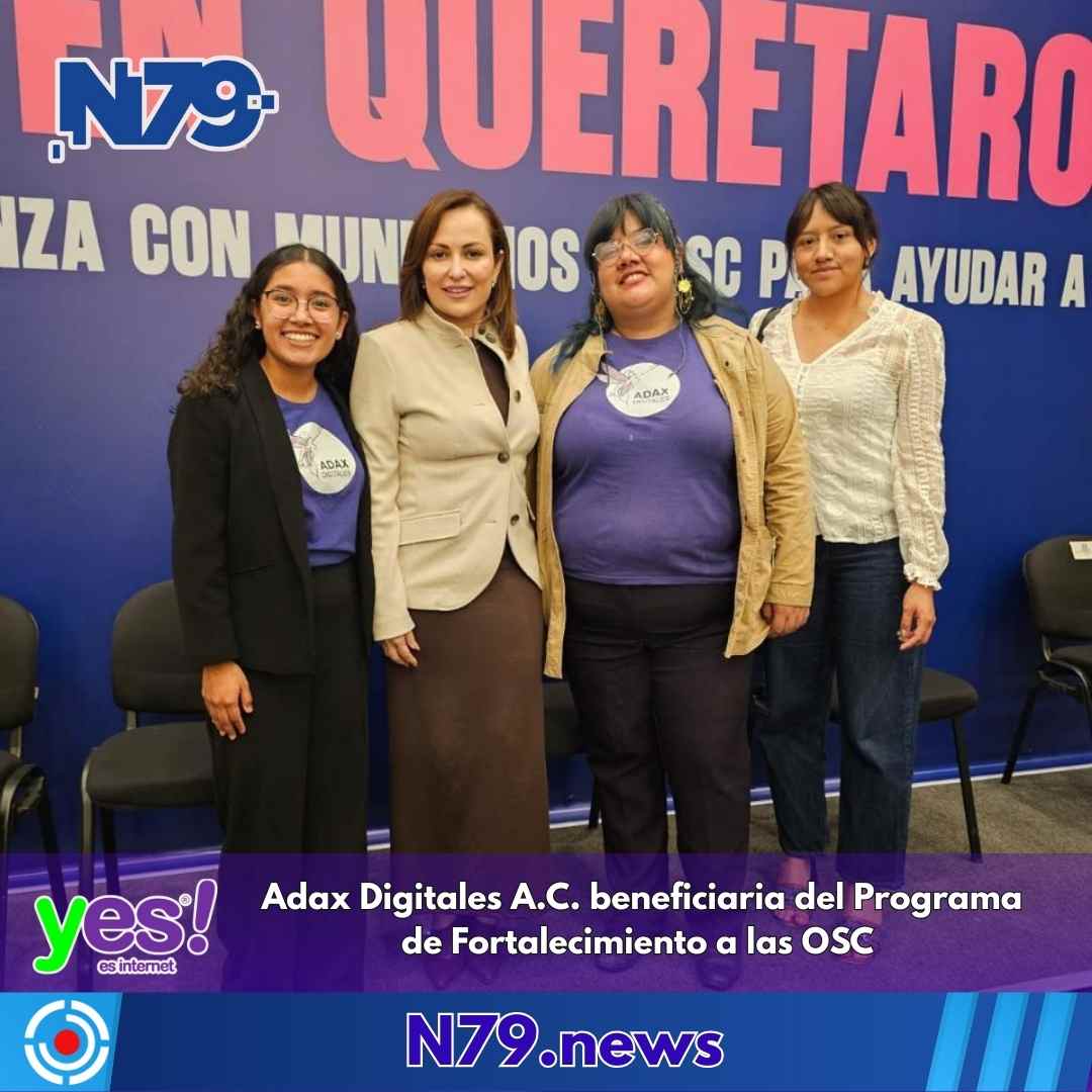 Adax Digitales A.C. beneficiaria del Programa de Fortalecimiento a las OSC