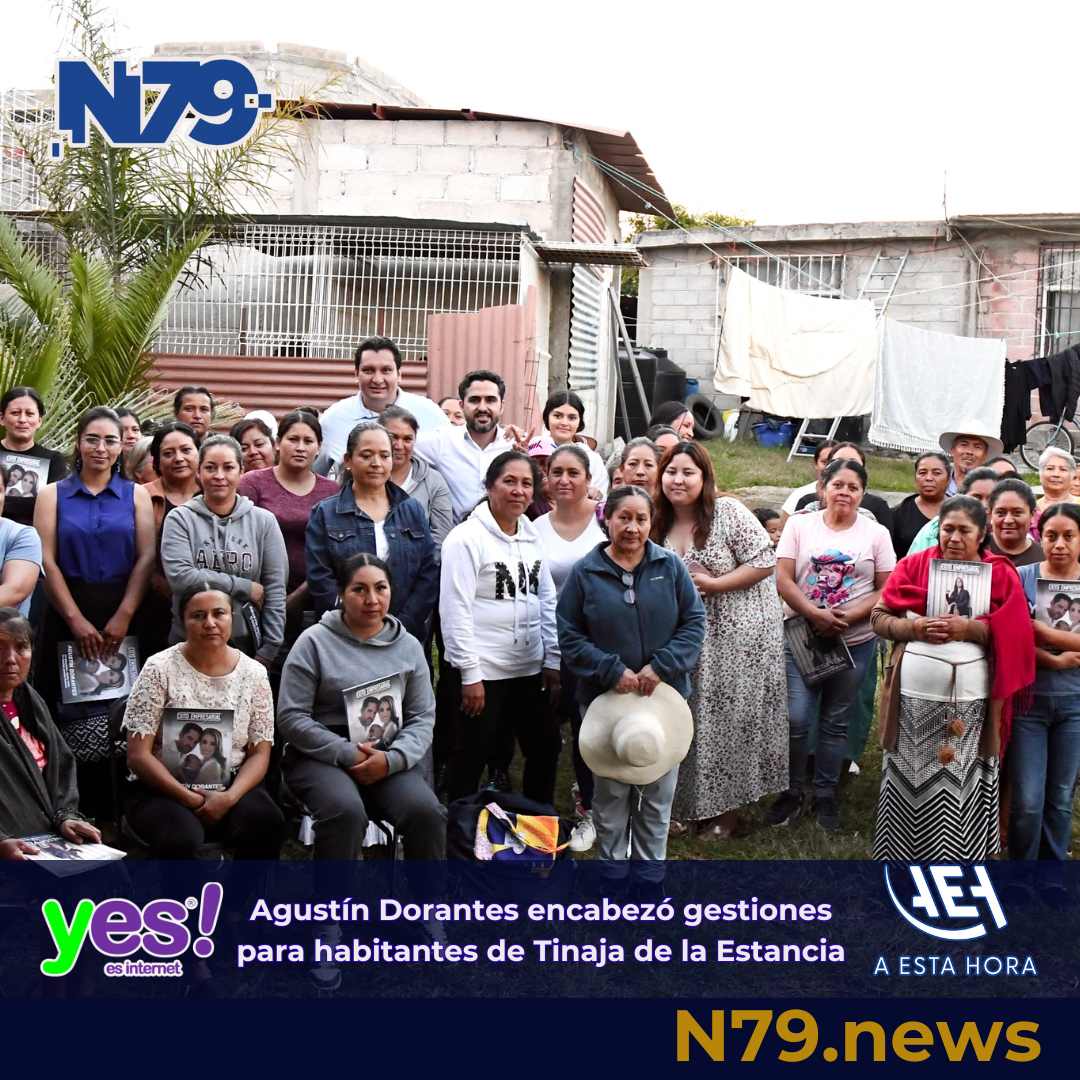 Agustín Dorantes encabezó gestiones para habitantes de Tinaja