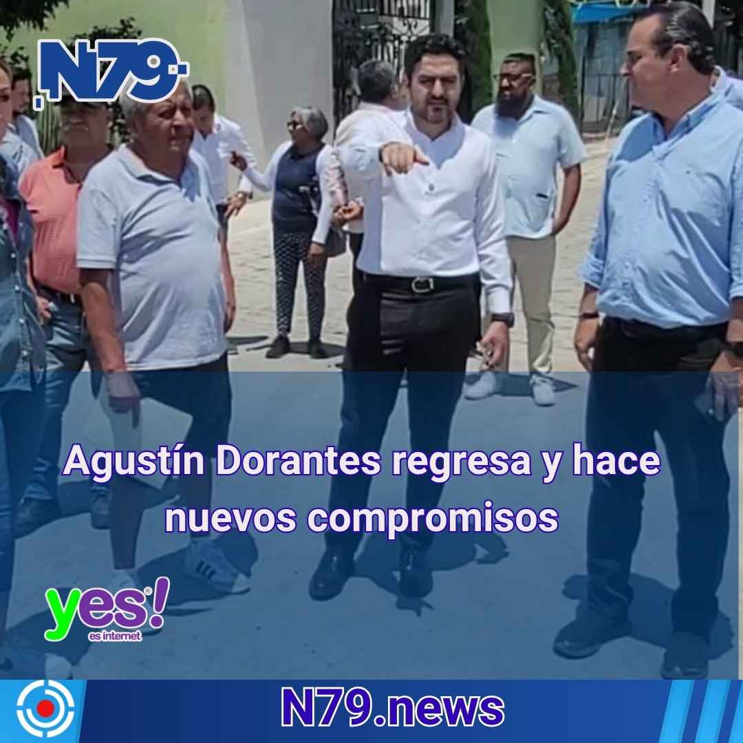 Agustín Dorantes regresa y hace nuevos compromisos