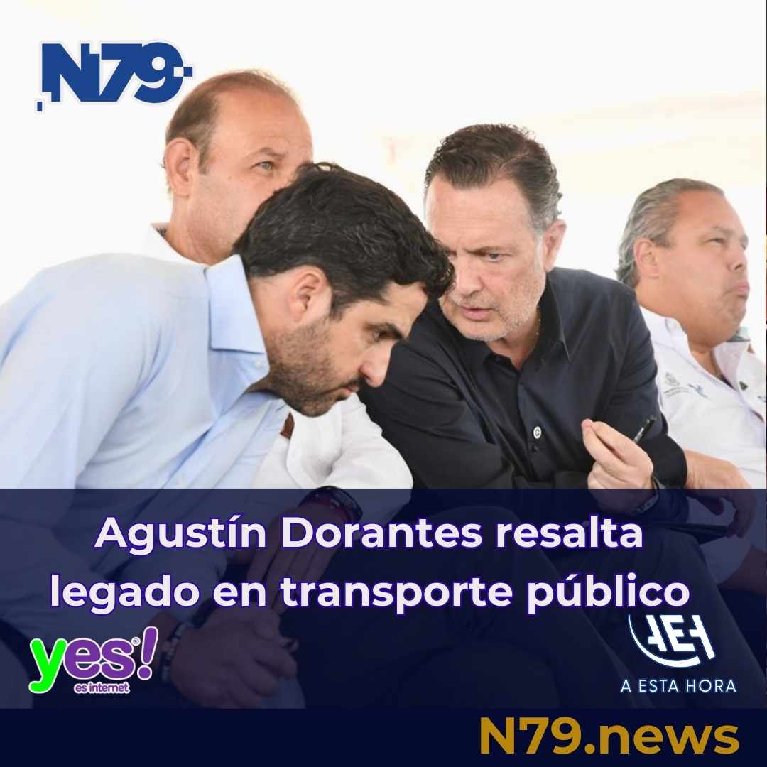Agustín Dorantes resalta legado en transporte público