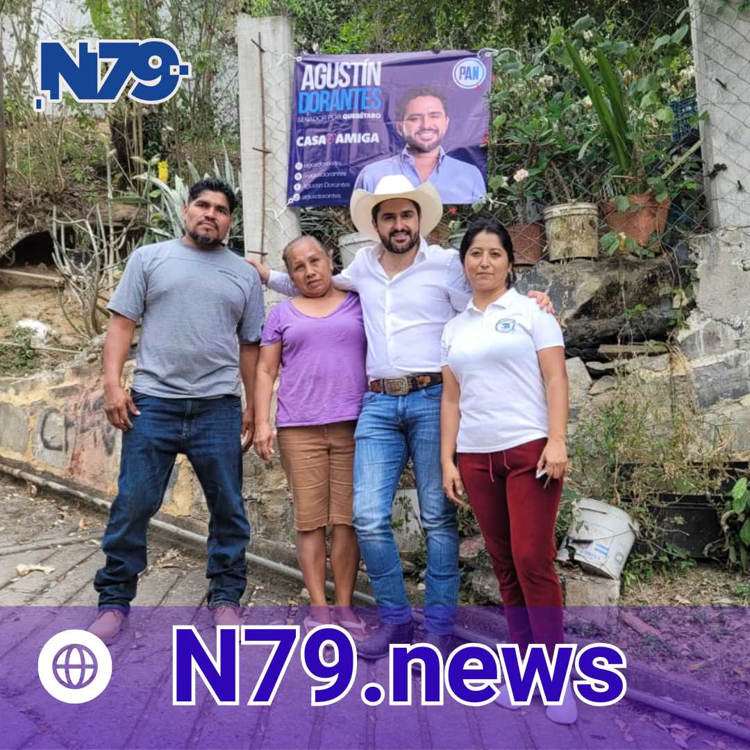 Agustín Dorantes visita la comunidad de Neblinas