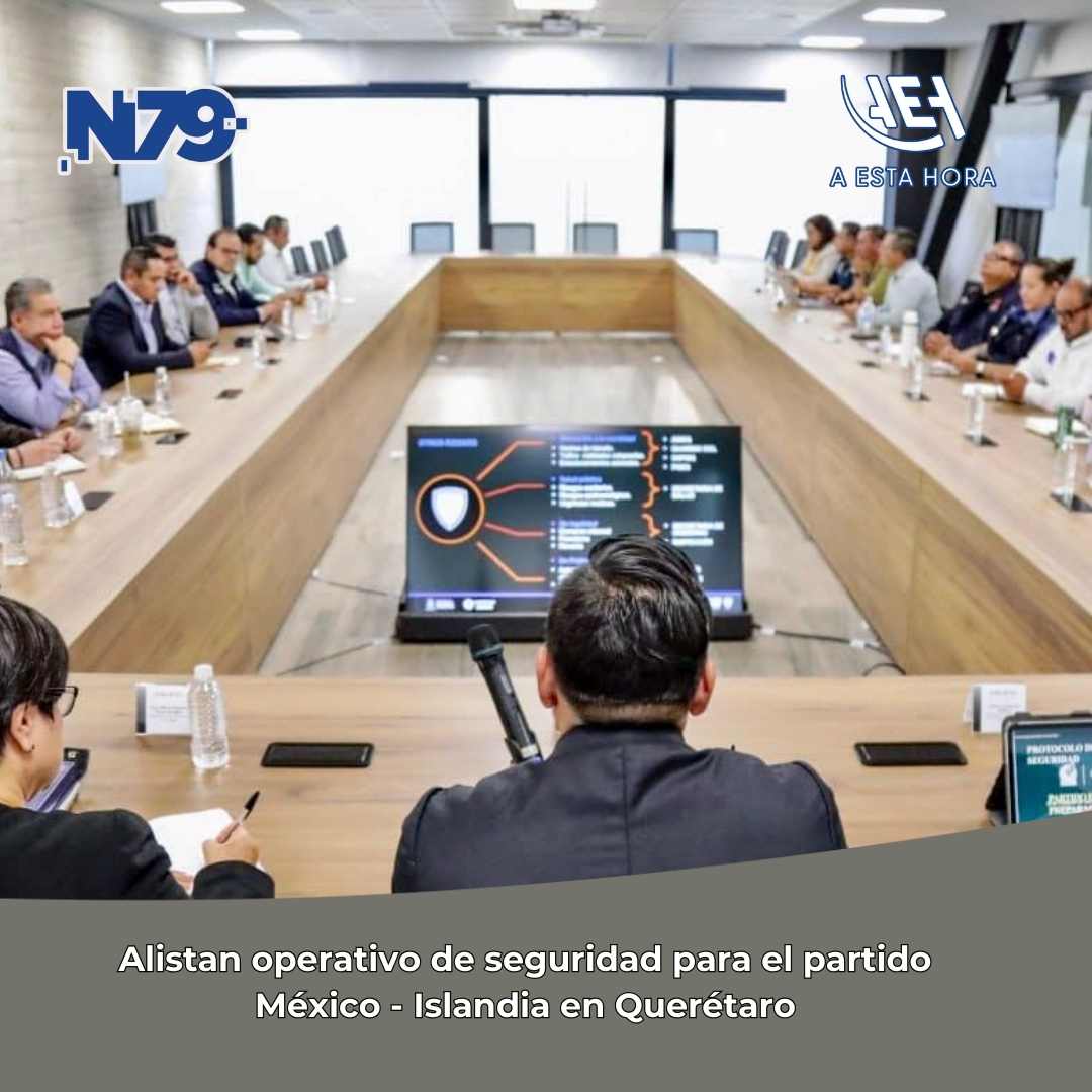 Alistan operativo de seguridad para el partido México - Islandia en Querétaro