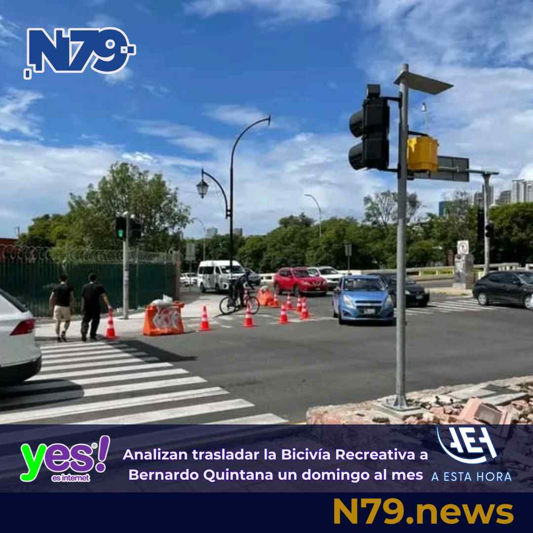 Analizan trasladar la Bicivía Recreativa a Bernardo Quintana un domingo al mes