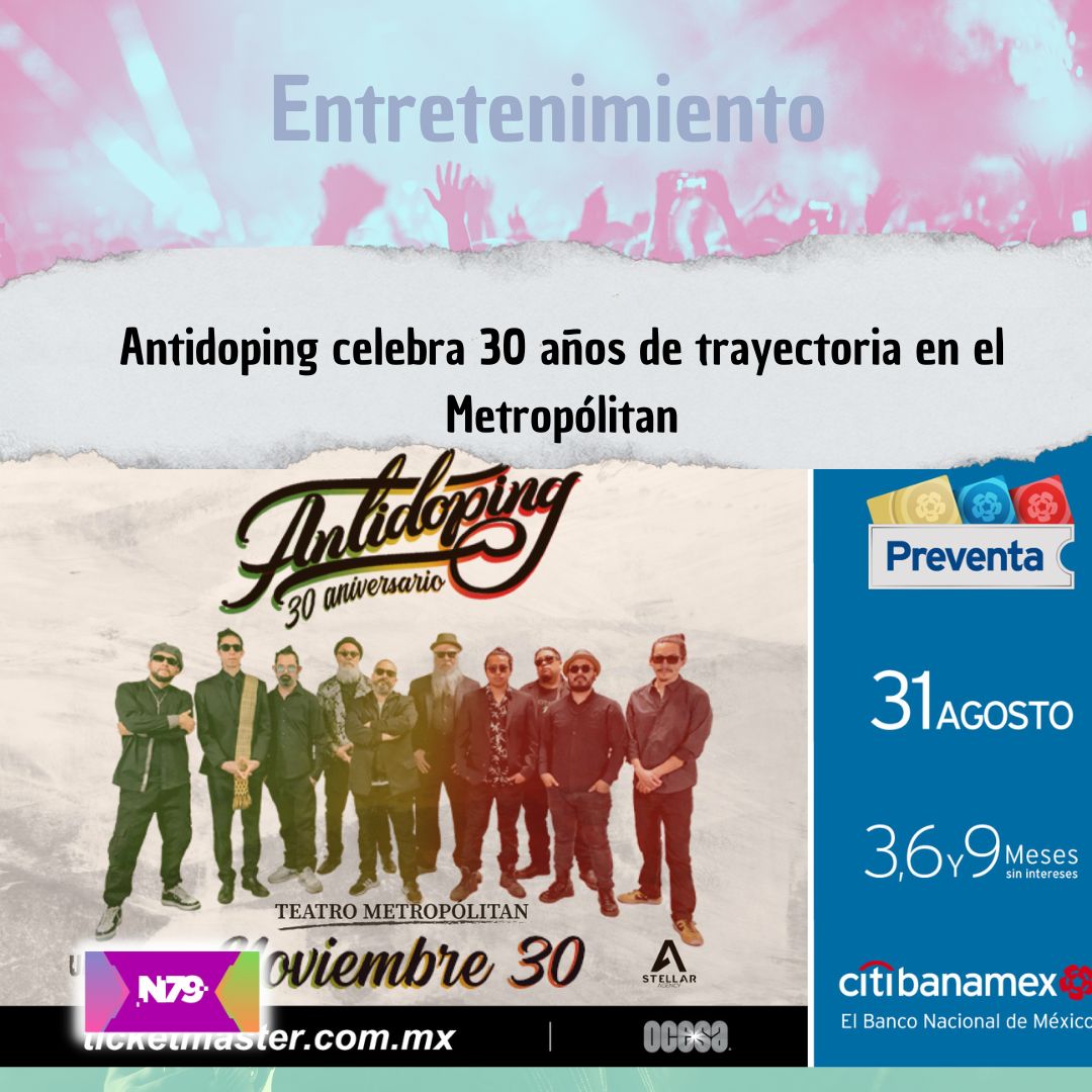 Antidoping celebra 30 años de trayectoria en el Metropólitan