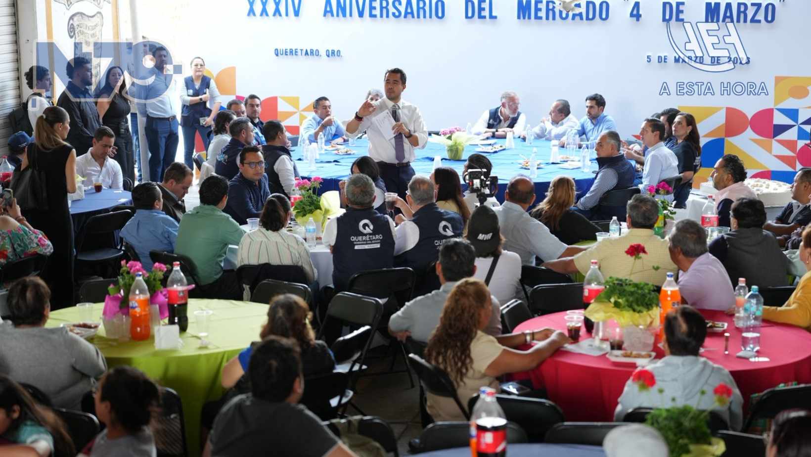 Anuncia Felifer Macías apoyos y mejoras para el Mercado 4 de Marzo