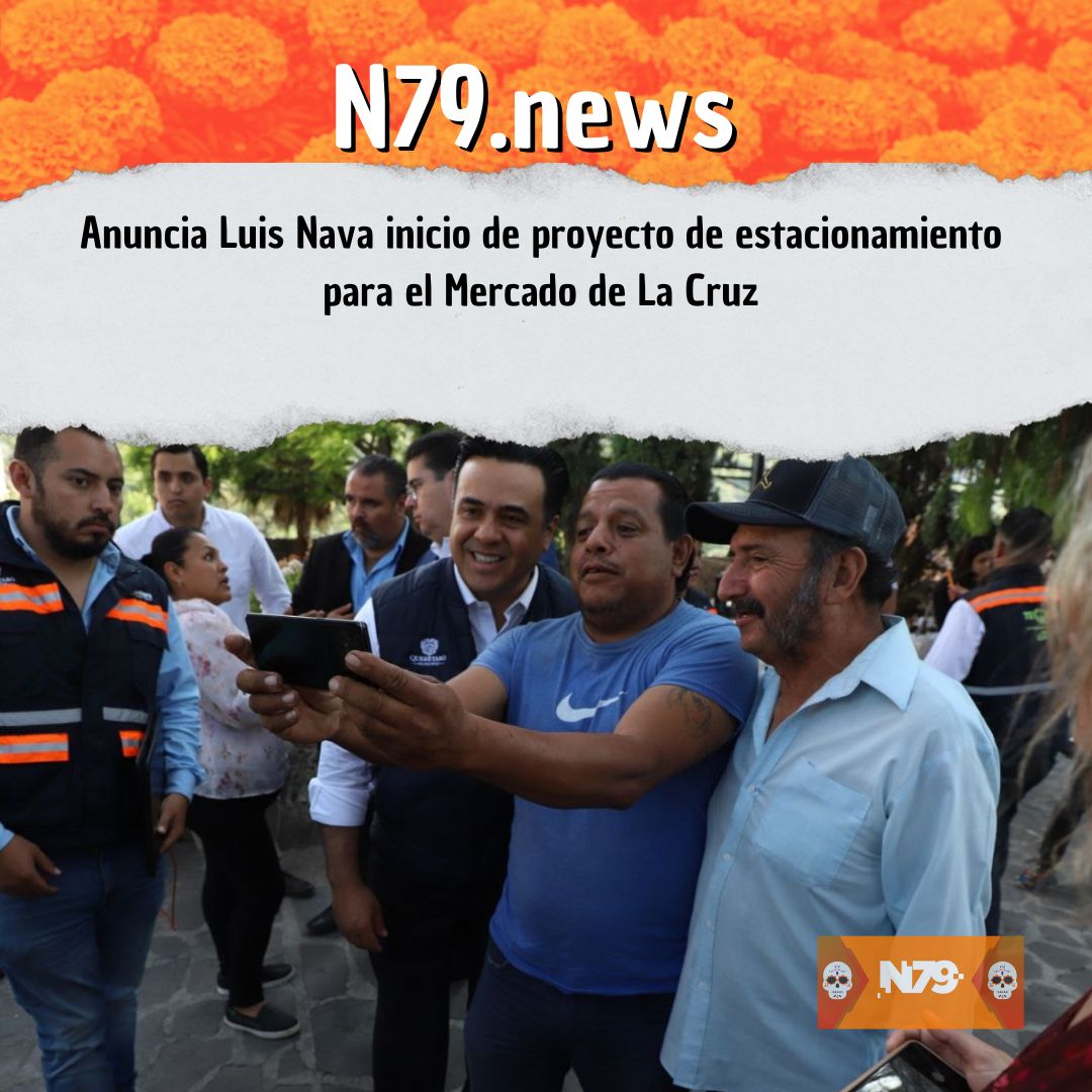 Anuncia Luis Nava inicio de proyecto de estacionamiento para el Mercado de La Cruz