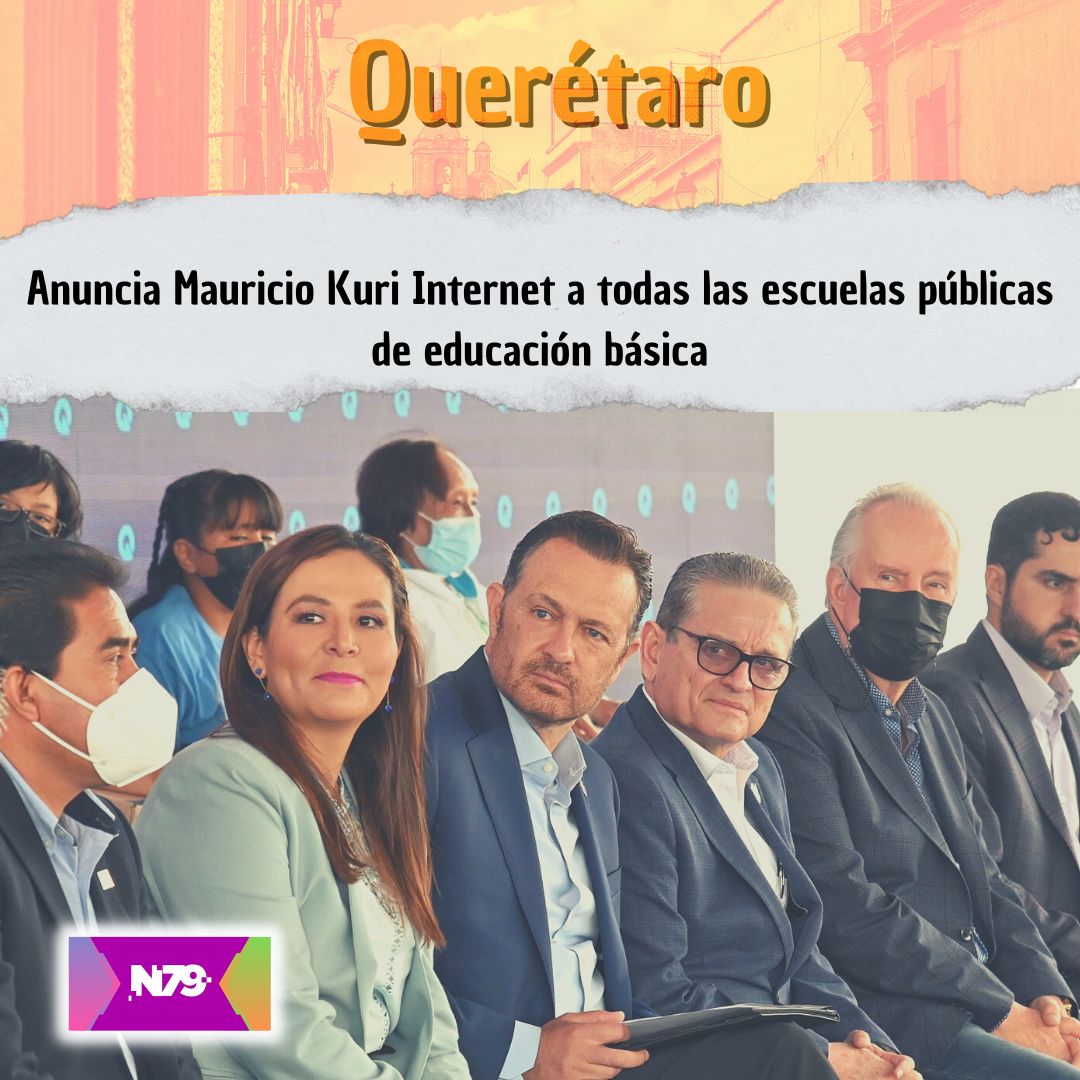 Anuncia Mauricio Kuri Internet a todas las escuelas públicas de educación básica