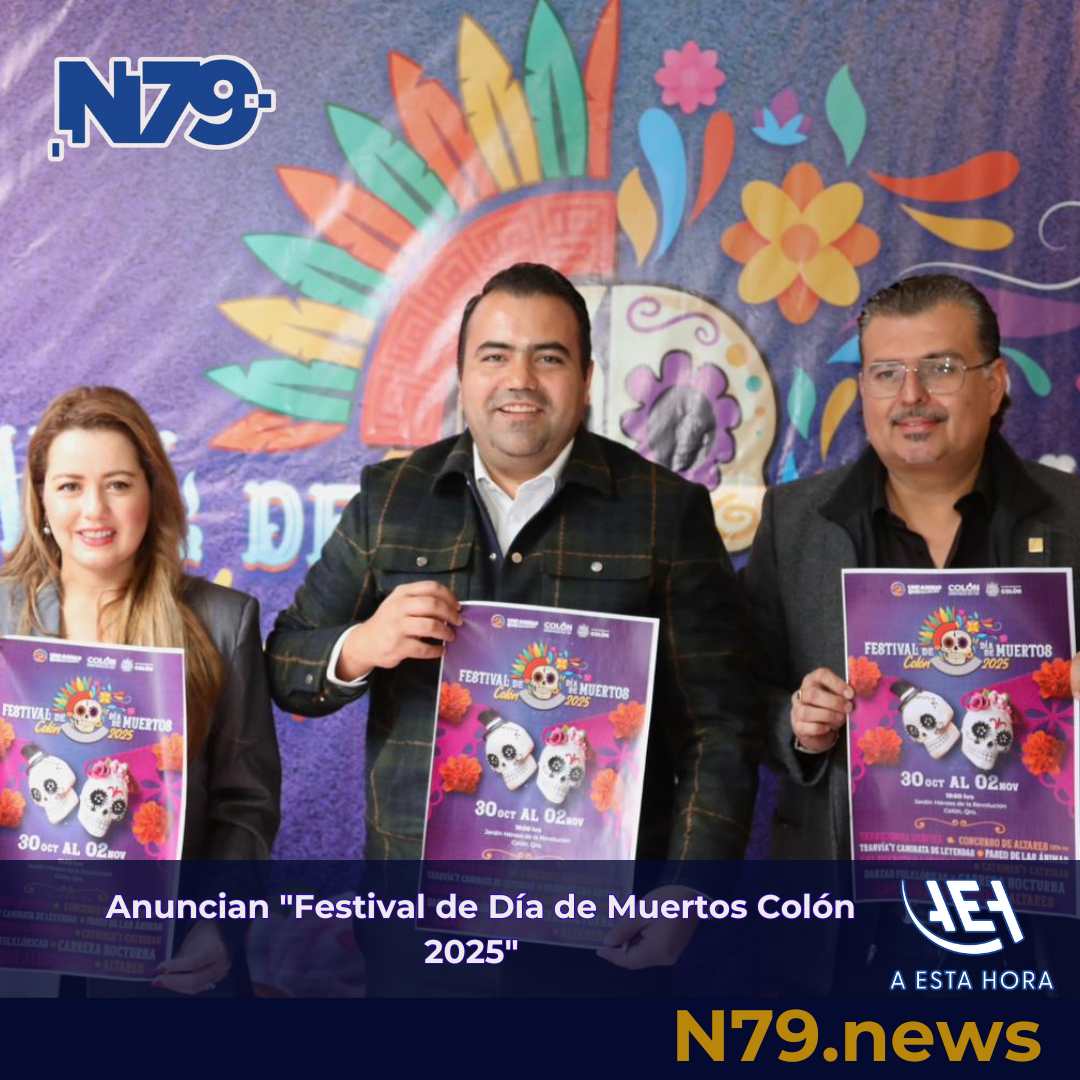 Anuncian Festival de Día de Muertos Colón 2025