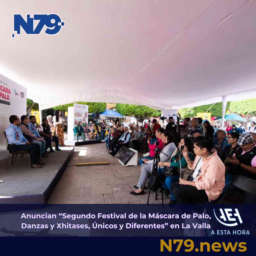 Anuncian “Segundo Festival de la Máscara de Palo, Danzas y Xhitases, Únicos y Diferentes” en La Valla