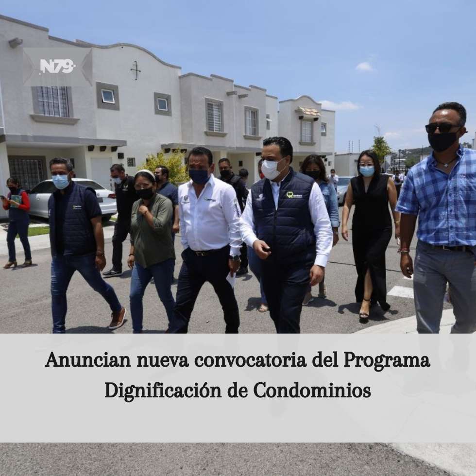 Anuncian nueva convocatoria del Programa Dignificación de Condominios