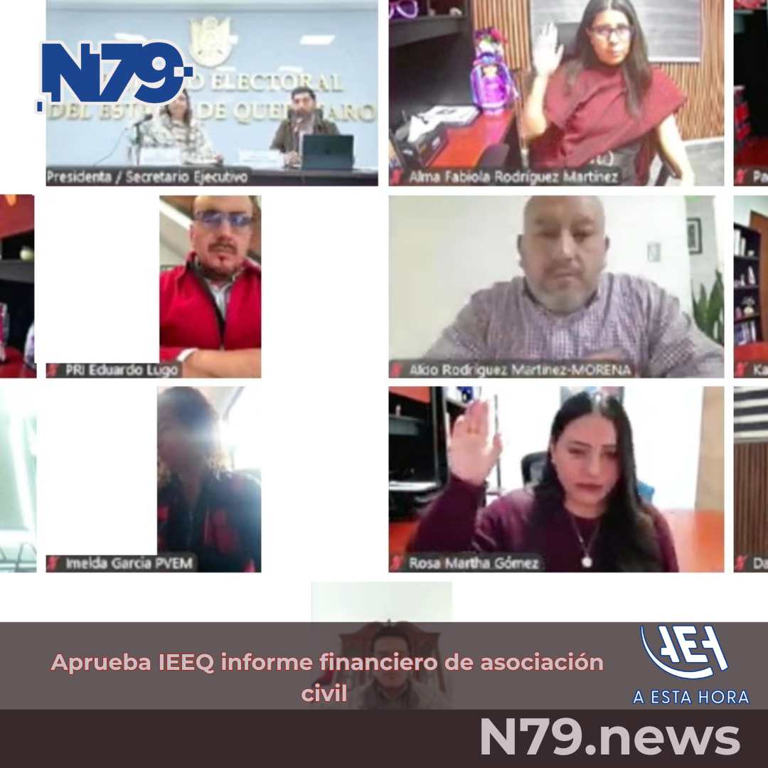 Aprueba IEEQ informe financiero de asocia