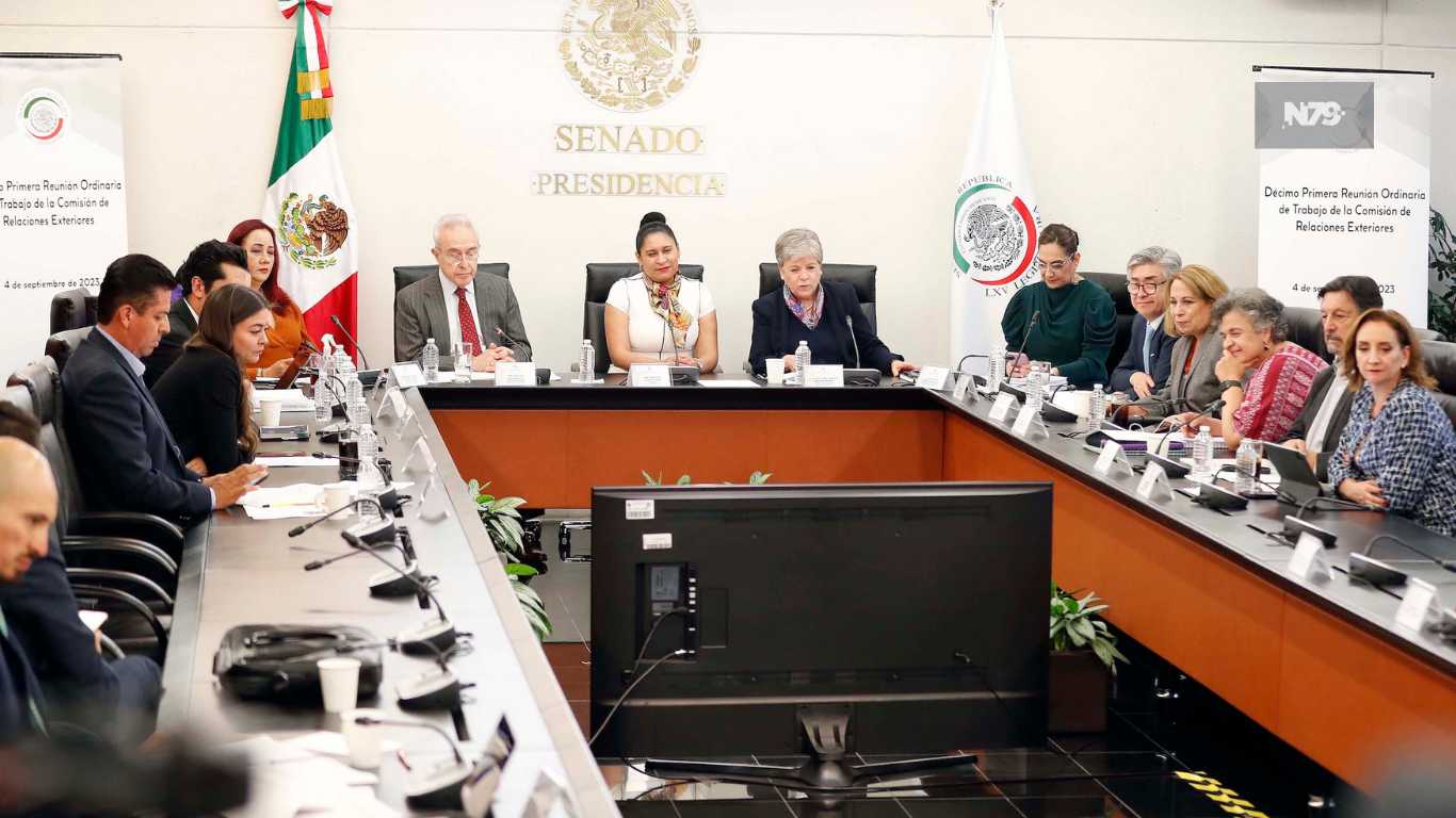 Aprueban en Comisión dictamen para ratificar a Alicia Bárcena como secretaria de Relaciones Exteriores