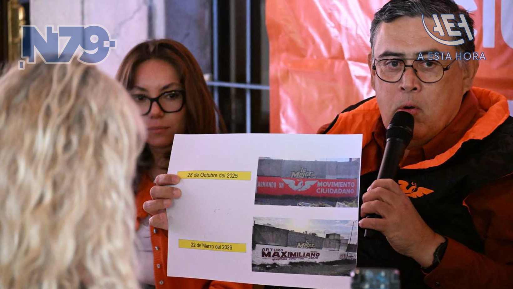 Armando Rivera denuncia boicot del PAN por dañar bardas de Movimiento Ciudadano