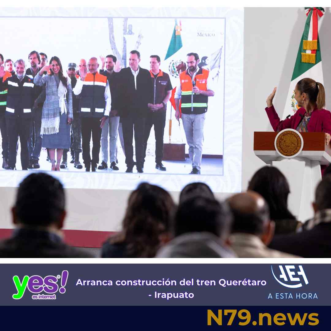 Arranca construcción del tren Querétaro - Irapuato