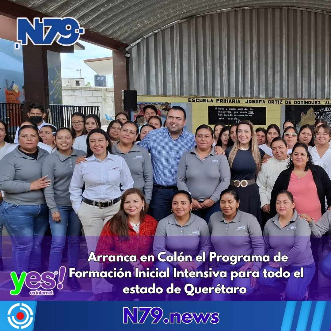 Arranca en Colón el Programa de Formación Inicial Intensiva para todo el estado de Querétaro