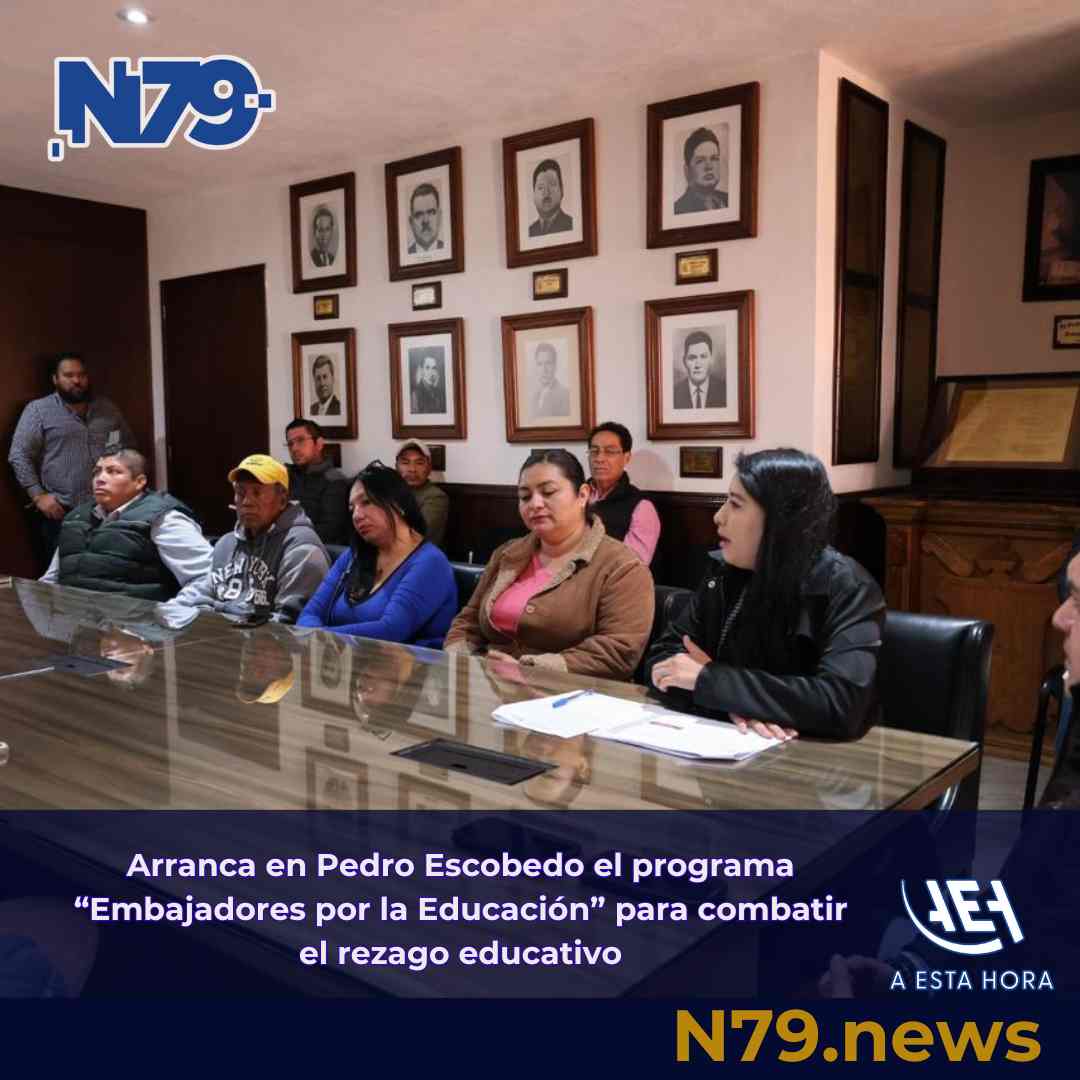 Arranca en Pedro Escobedo el programa “Embajadores por la Educación” para combatir el rezago educativo