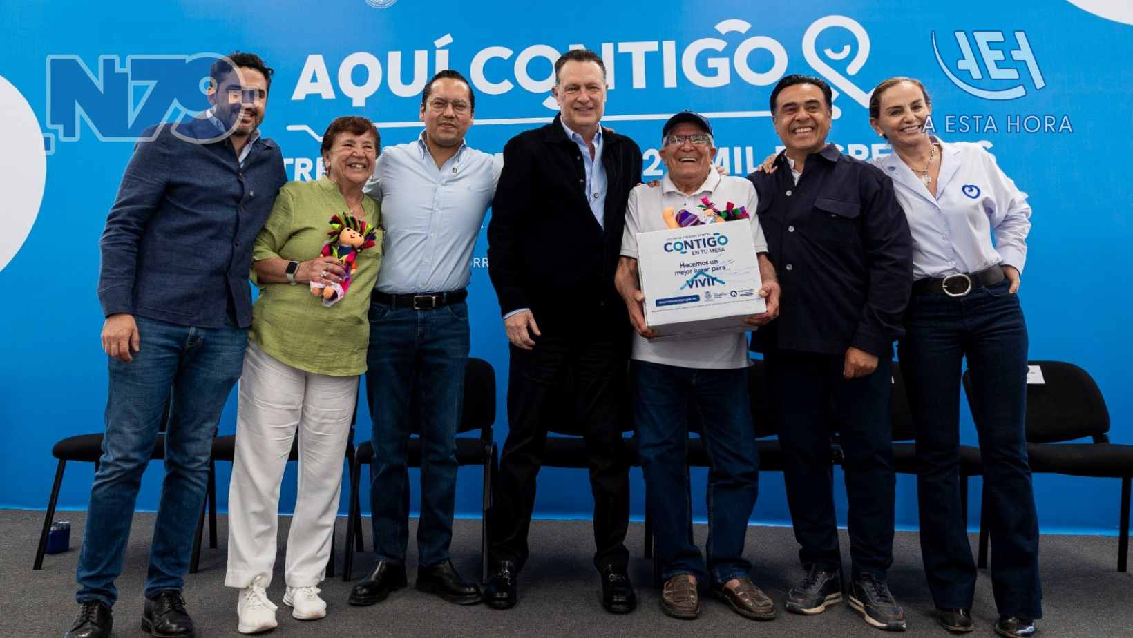 Arranca entrega de apoyos de Contigo en tu Mesa