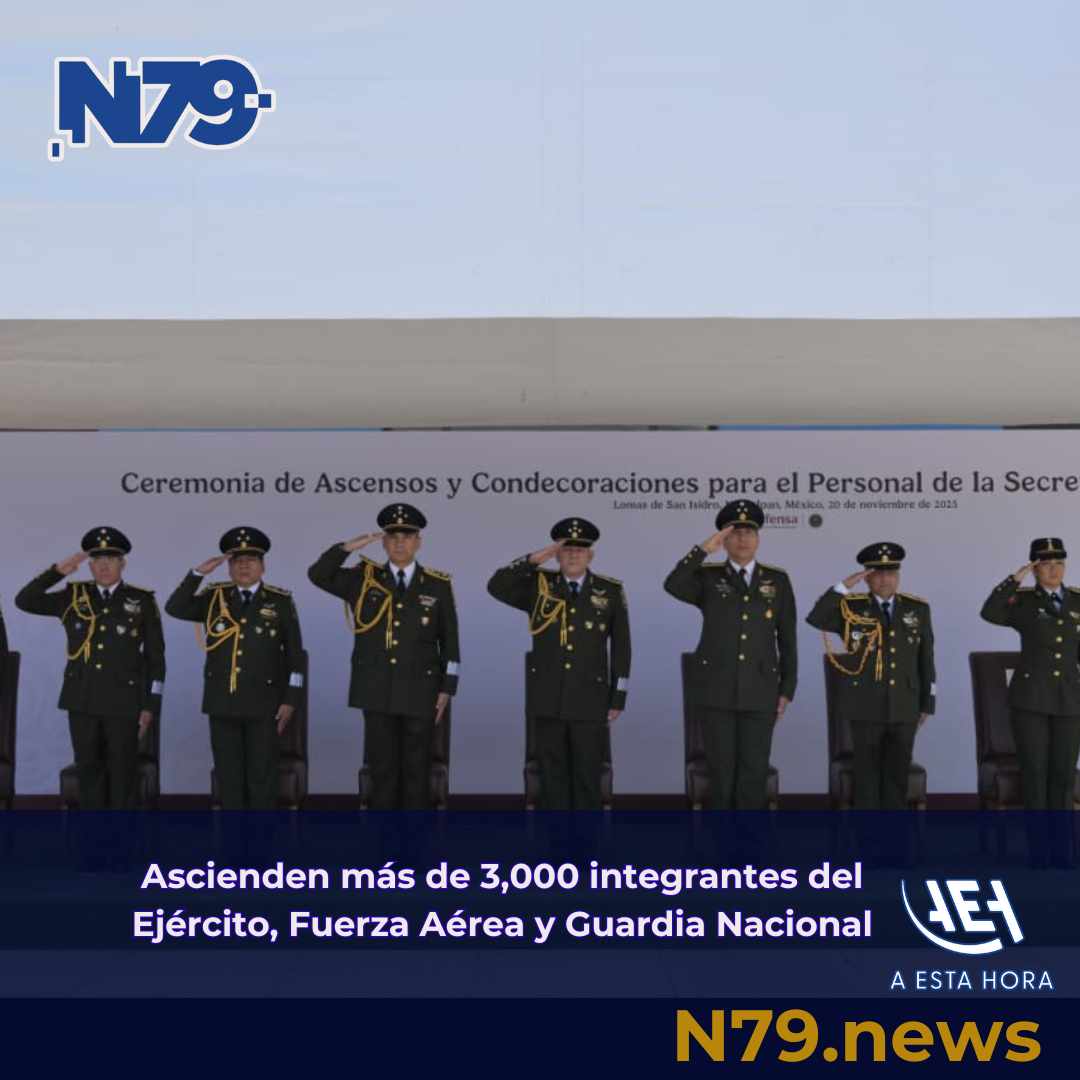 Ascienden más de 3,000 integrantes del Ejército, Fuerza Aérea y Guardia Nacional