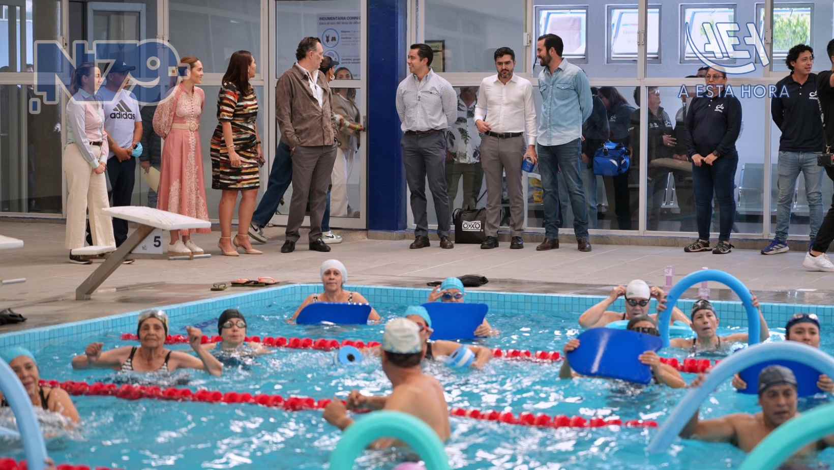 Asiste Felifer Macías a la entrega de la rehabilitación de la unidad deportiva “Casa de la Juventud”