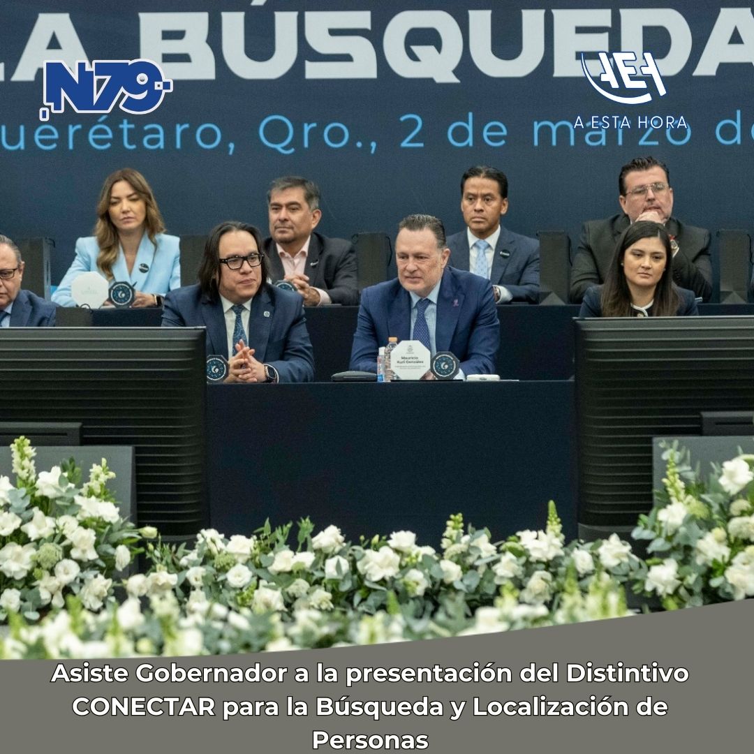 Asiste Gobernador a la presentación del Distintivo CONECTAR para la Búsqueda y Localización de Personas
