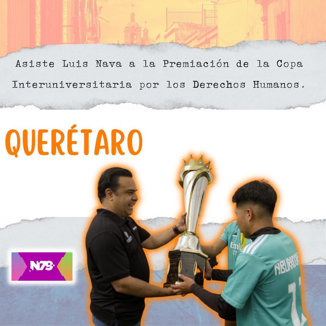Asiste Luis Nava a la Premiación de la Copa Interuniversitaria por los Derechos Humanos.