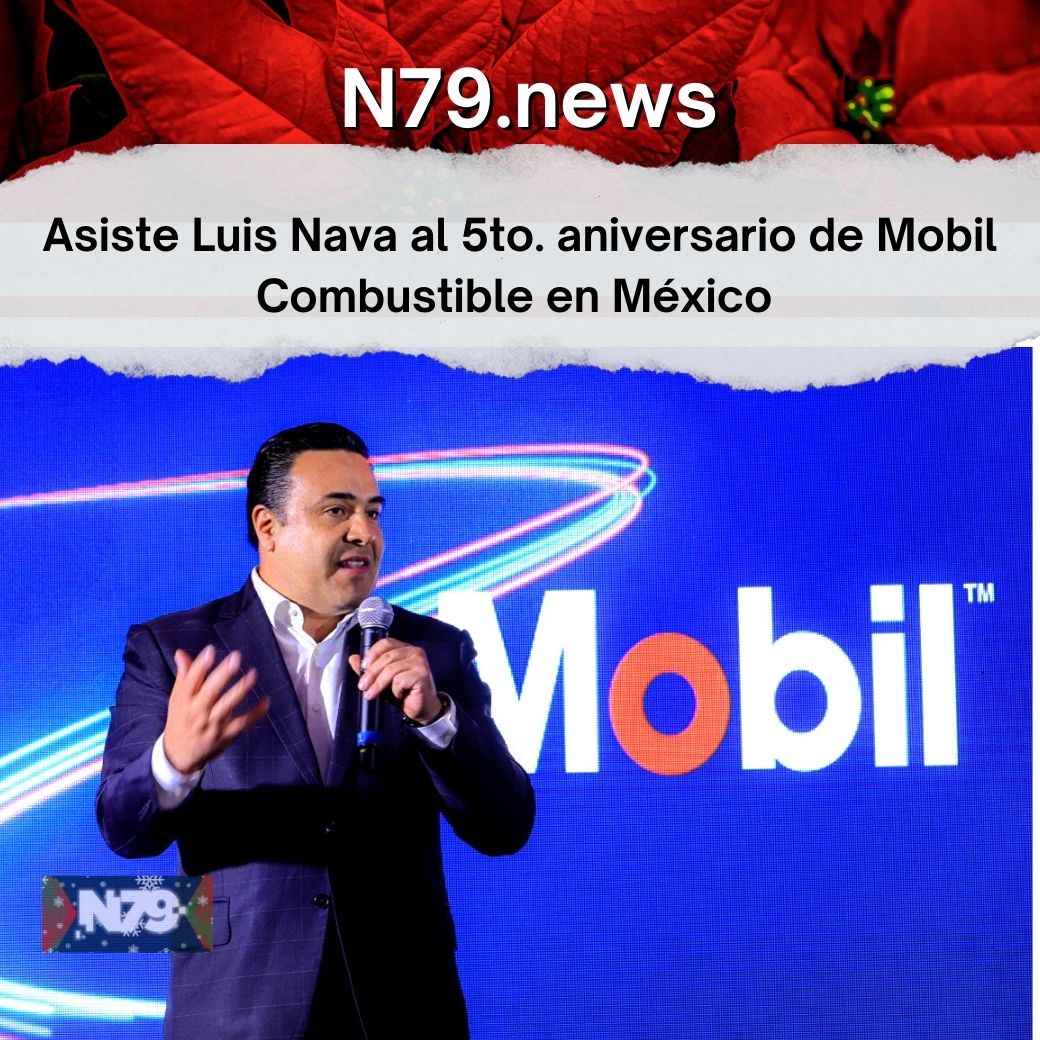 Asiste Luis Nava al 5to. aniversario de Mobil Combustible en México