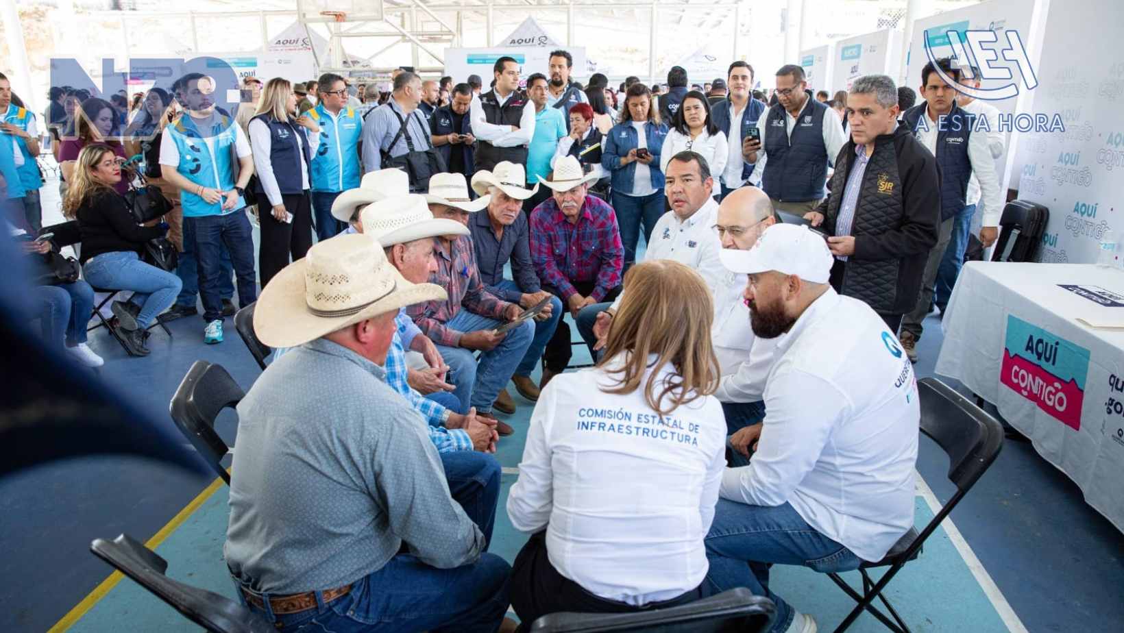Asisten más de 2 mil personas a la Jornada Aquí Contigo en
