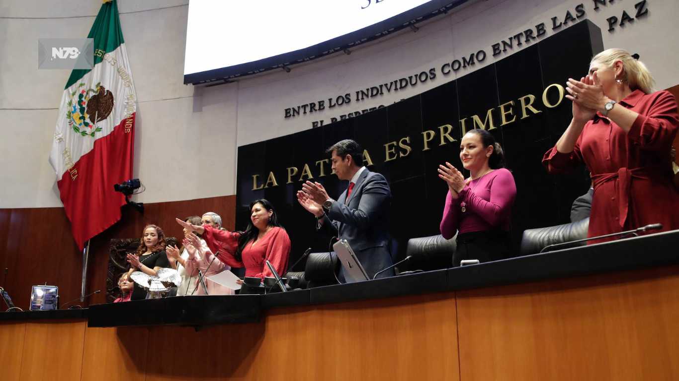 Asume Ana Lilia Rivera la Presidencia de la Mesa Directiva del Senado de la República