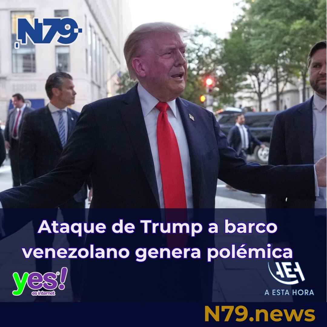 Ataque de Trump a barco venezolano genera polémica