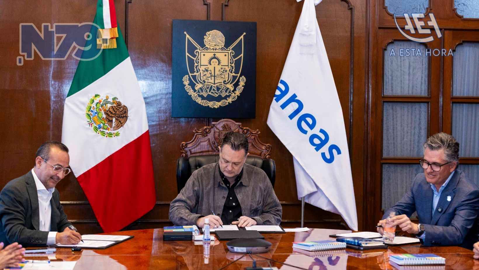 Atestigua Gobernador firma de convenio para la ANEAS 2026 en Querétaro