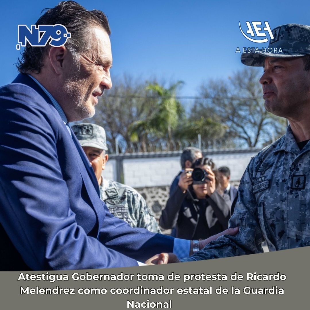 Atestigua Gobernador toma de protesta de Ricardo Me