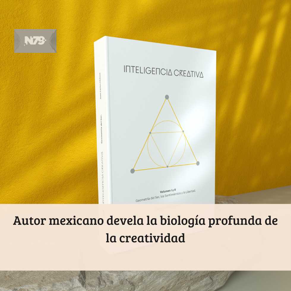 Autor mexicano devela la biología profunda de la creatividad
