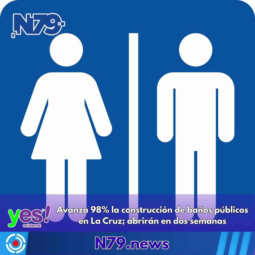 Avanza 98% la construcción de baños públicos en La Cruz; abrirán en dos semanas
