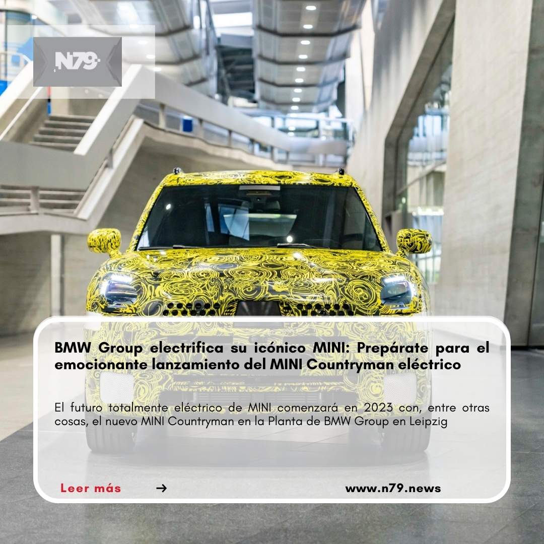 BMW Group electrifica su icónico MINI Prepárate para el emocionante lanzamiento del MINI Countryman eléctrico
