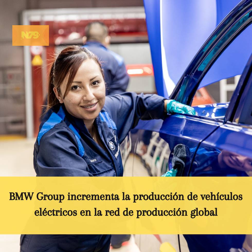 BMW Group incrementa la producción de vehículos eléctricos en la red de producción global
