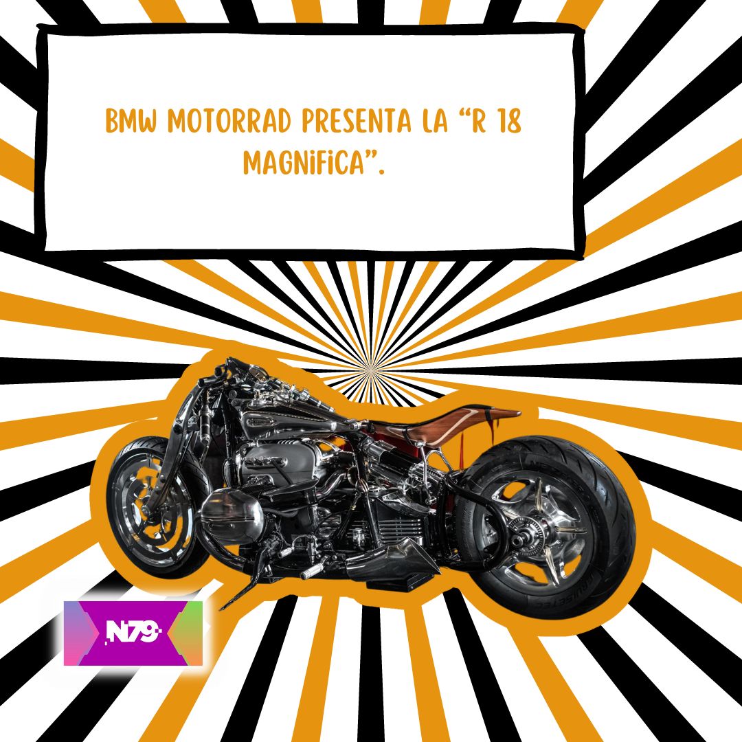 BMW Motorrad presenta la “R 18 Magnifica”.