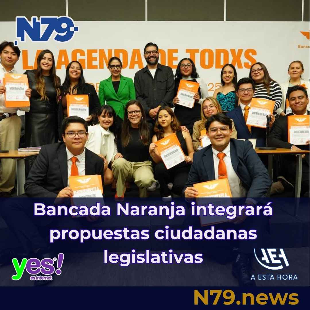 Bancada Naranja integrará propuestas ciudadanas legislativas
