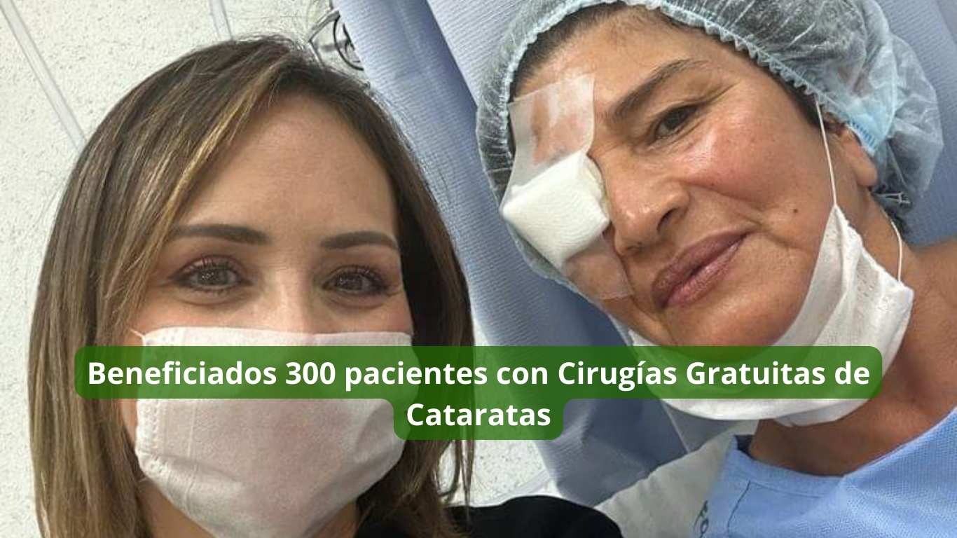 Beneficiados 300 pacientes con Cirugías Gratuitas de Cataratas